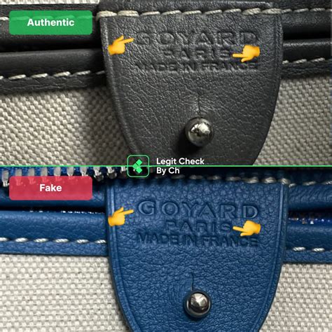 goyard ori vs palsu|goyard bag vs real.